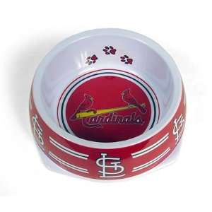  St Louis Cardinals Official MLB Dog Bowl   Size Large 