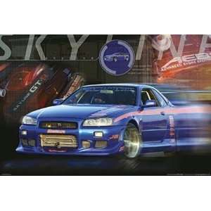  Nissan Skyline by Unknown 36x24