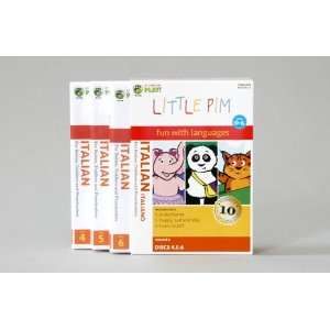  Little Pim Italian 3 Pak (Vol. II) Little Pim the panda 