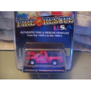   USA 1997 Ford F 150 Pickup Huntington Beach CA Lifeguard Toys & Games