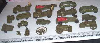 Rare Old 1950s PYRO Lionel Army Military Truck 6806 6808 6809 Loads 