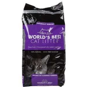  Worlds Best Scented Multicat Clumping Litter   7lb Pet 