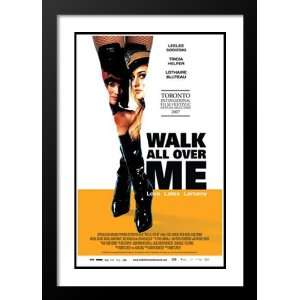  Walk All Over Me 32x45 Framed and Double Matted Movie 