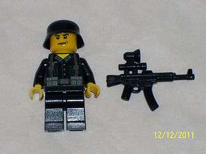 Lego Minifig WW2 German Soldier with Gun  
