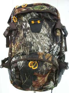 NEW UNDER ARMOUR HUNTING/ CAMPING/ HIKING /SCHOOL CAMO BACK PACK MOSSY 