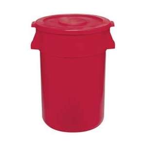  Continental 32 Gal Round Red Continental Huskee Cont