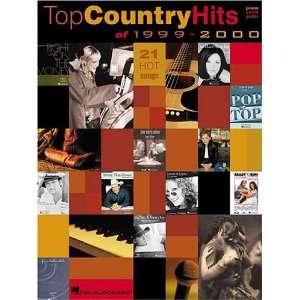  Top Country Hits of 1999 2000 (9780634015618) Hal Leonard 