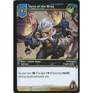  World of Warcraft Blood of Gladiators Single Card Gyro of the Ring 