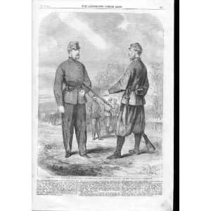    New Uniforms For Rifle Corps 1860 War Office