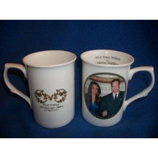 Prince William and Catherine Middleton Bone China Wedding Mug