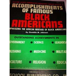   Famous Black Americans Series Book 3 Zenobia Malarcher Johnson Books