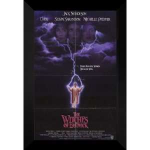  The Witches of Eastwick 27x40 FRAMED Movie Poster   A 