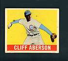 1948 1949 Leaf # 136 Cliff Aberson Chicago Cubs
