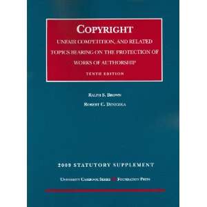  Copyright, Unfair Competition, and Related Topics Bearing 