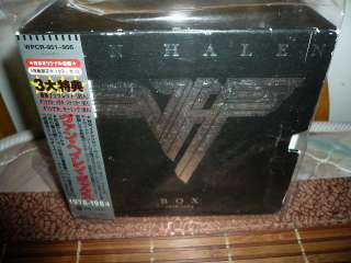 VAN HALEN 1978 1984 JAPAN 6 CD BOXSET OBI 12000yen 1ST PRESS  