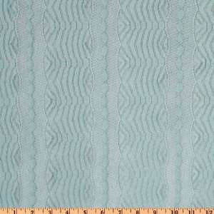  56 Wide Lace Stripes Light Blue Fabric By The Yard Arts 