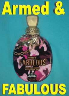 Designer Skin ARMED & FABULOUS︱SIZZLE TINGLE︱Tanning Bed Lotion 