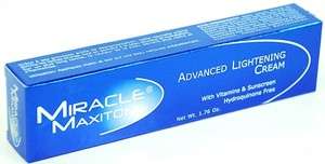 Miracle Maxitone Advanced Skin Lightening Cream Hydroquinone Free 