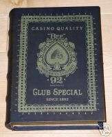 Vintage Casino Quality Bee Club Clay Chips & Case  