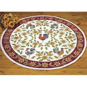  French Country Rooster Rug