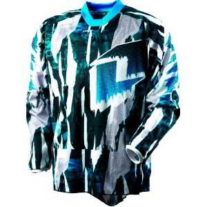    One Industries Carbon Twisted Blue X Large Jersey Automotive