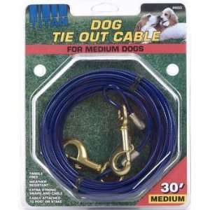    Coastal Pet Products Cable Tieout Medium 30 Feet