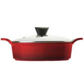 Neoflam Nonstick Ecolon Ceramic Coating Low Casserole with Lid 24cm