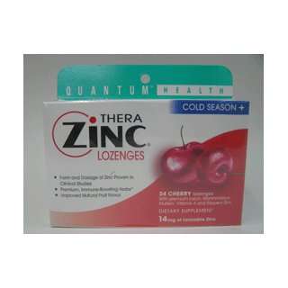  Zinc Lozenges Cherry Cold Season   24 Each Health 