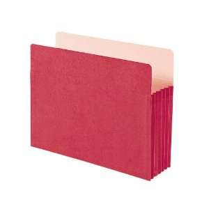  Smead Pocket, Letter, Straight, 5.25 Inch Expansion, Red 