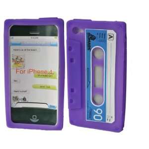  Mobile Palace  Purple Cassette silicone case cover pouch 