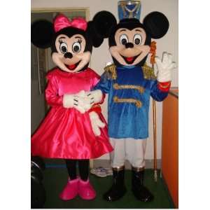   Mickey Mouse Minnie Mouse Evening Dress Mascot Costumes Toys & Games