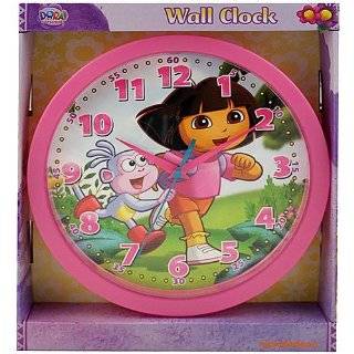 Dora the Explorer and Boots Plastic Wall Clock