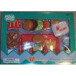  McDonalds Play Food Set Toys & Games