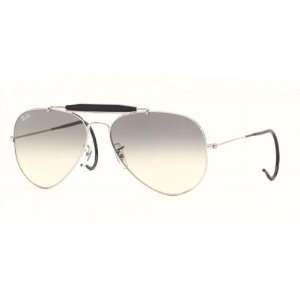   silver / crystal gray gradient (00332) 58 Sunglasses 