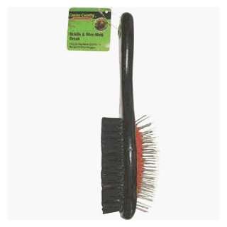Pet Grooming Brush, MED PIN & BRISLE BRUSH