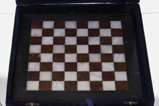 Onyx and Marble Chess Set  