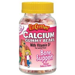 il Critters Calcium w/ Vitamin D   200 Fun Swirled Flavored Gummy 