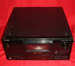 SONY CDP CX153 100 DISC DIGITAL JUKEBOX CD PLAYER S/N 8930  