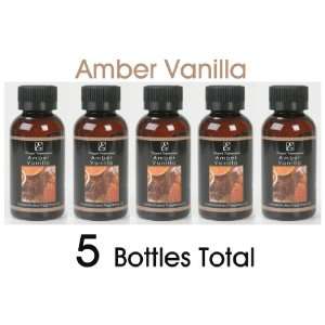  Elegant Expressions Amber Vanilla Warming Oils   Box of 