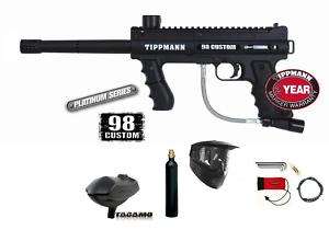 New Tippmann PLATINUM Custom 98 Paintball gun PACKAGE  