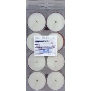   Candle Lite Revere House 8 Pack Tealights, Clean Linen Home & Garden