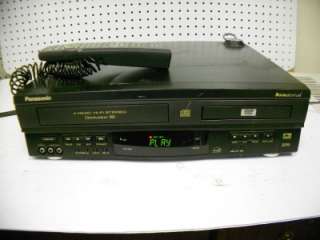 Panasonic PV D4742 Combo VHS VCR + DVD Player  