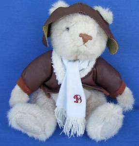Bialosky Bears Pilot Charlie Stuffed Plush Teddy Bear  