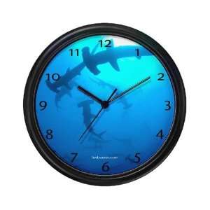  Hammerhead Sharks Shark Wall Clock by 