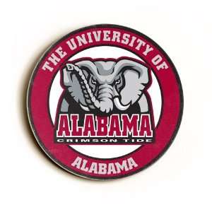  University Of Alabama Seal Wood Sign (18 X 18) Sports 
