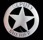 DEPUTY SHERIFF NICE STAR BUCKLE NEW BUCKLES