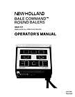NEW HOLLAND BALE COMMAND OPERATORS MANUAL FOR ROUND BALER 835 848 853 
