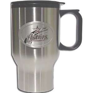  Houston Astros Stainless Steel & Pewter Travel Mug Sports 