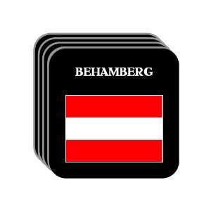  Austria   BEHAMBERG Set of 4 Mini Mousepad Coasters 