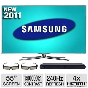  Samsung UN55D7000 55 Class 3D LED HDTV Bundle 